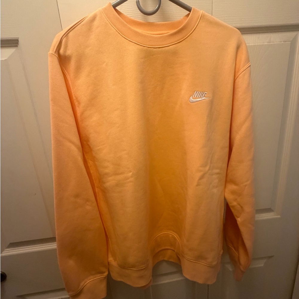 Nike Women's orange Sweatshirt